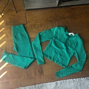 Green Women's Active-Wear Set